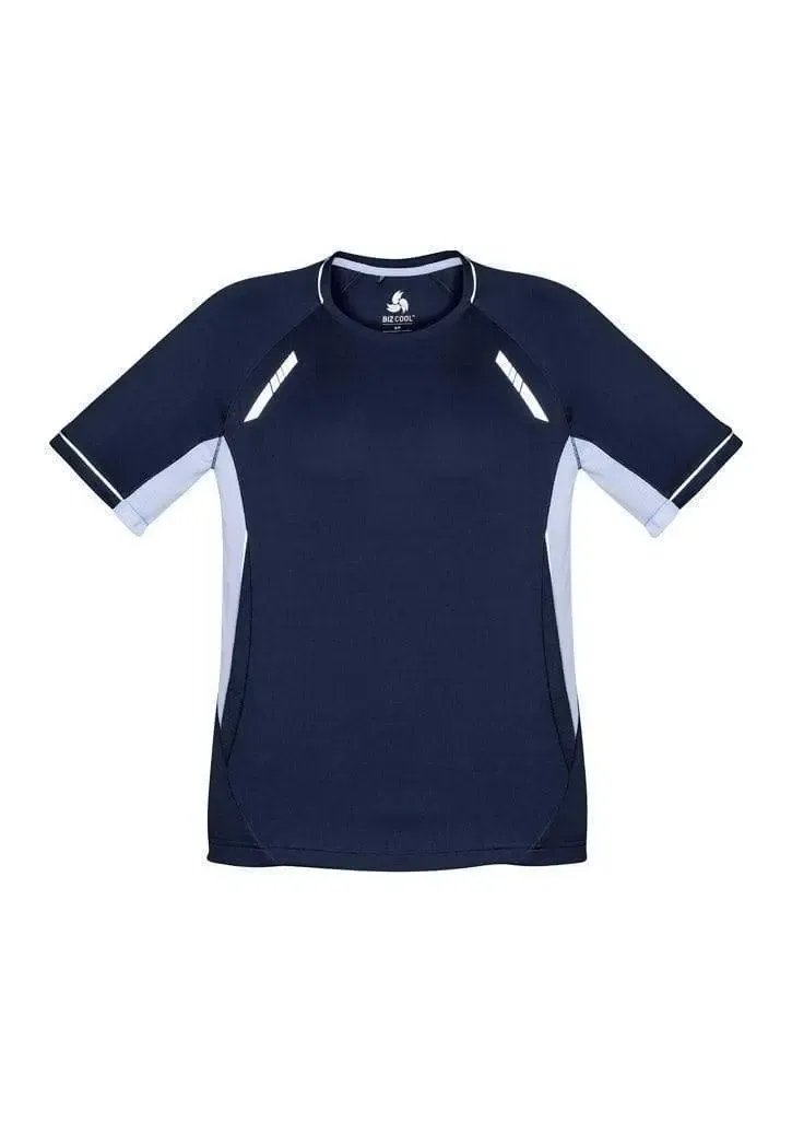 Biz Collection Casual Wear Navy/White/Silver / 4 Biz Collection Kid’s Renegade Tee T701KS